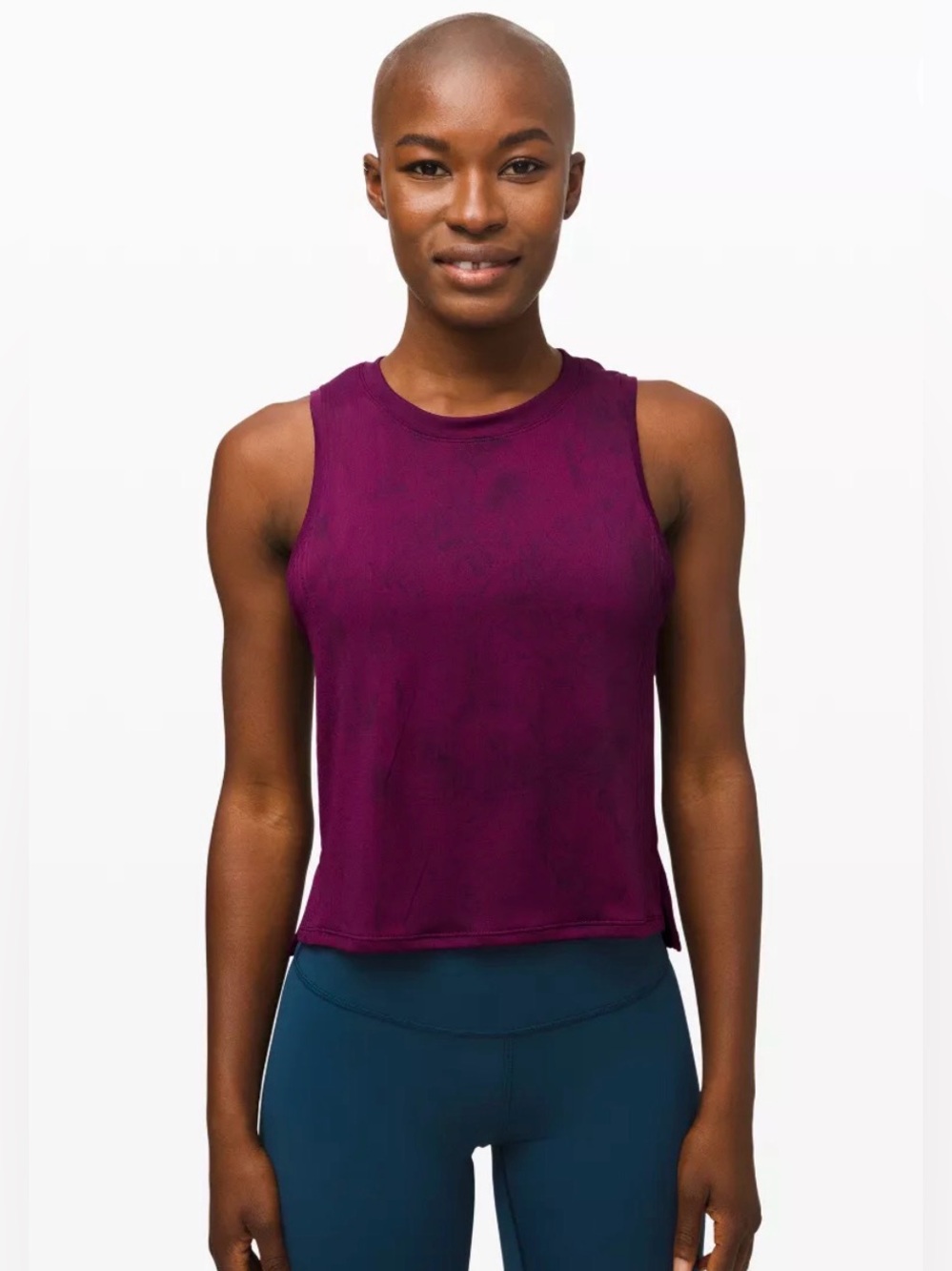 Lululemon Train to Be Tank Marvel / Black Size M